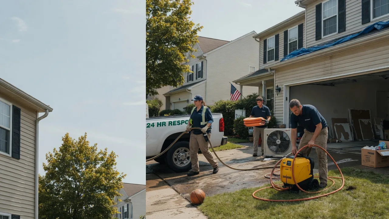 Emergency Water Damage Restoration in Akron, PA near me